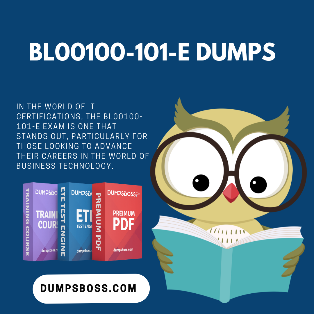 BL00100-101-E Dumps